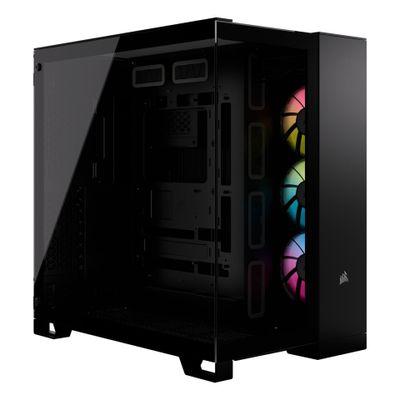 Кутия за компютър Case Corsair iCUE 6500X RGB Midi TG black