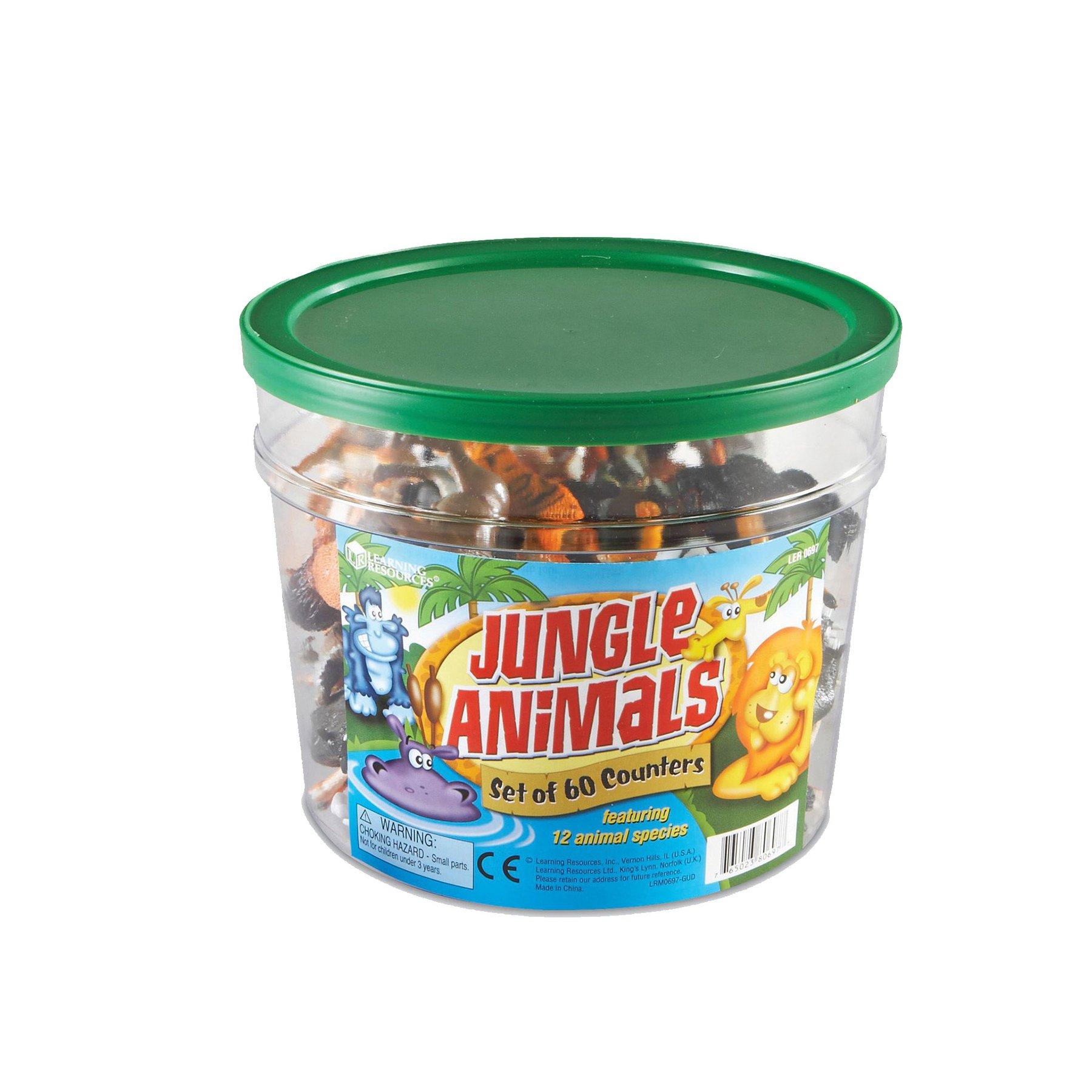 Learning Resources Животни, джунгла, 60 броя | JAR Computers Learning Resources Животни, джунгла, 60 броя