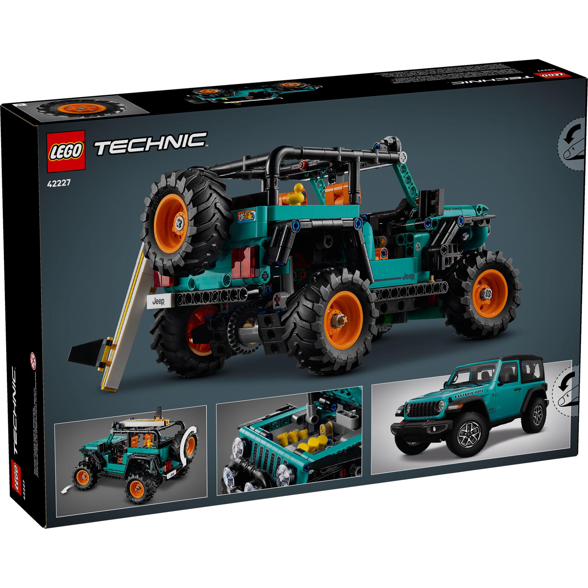 Lego Technic Jeep Wrangler Rubicon Off-road Vehicle (42227) (LGO42227)