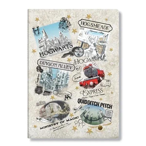 Paperblanks Тетрадка The Wizarding World, A4, на квадратчета, 40 листа