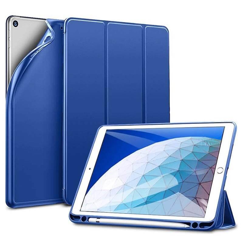 Полиуретанов калъф с поставка и отделение за Apple Pencil за iPad Air 3 (2019) - ESR Yippee Color Plus Case (син) | JAR Computers Полиуретанов калъф с поставка и отделение за Apple Pencil за iPad Air 3 (2019) - ESR Yippee Color Plus Case (син)