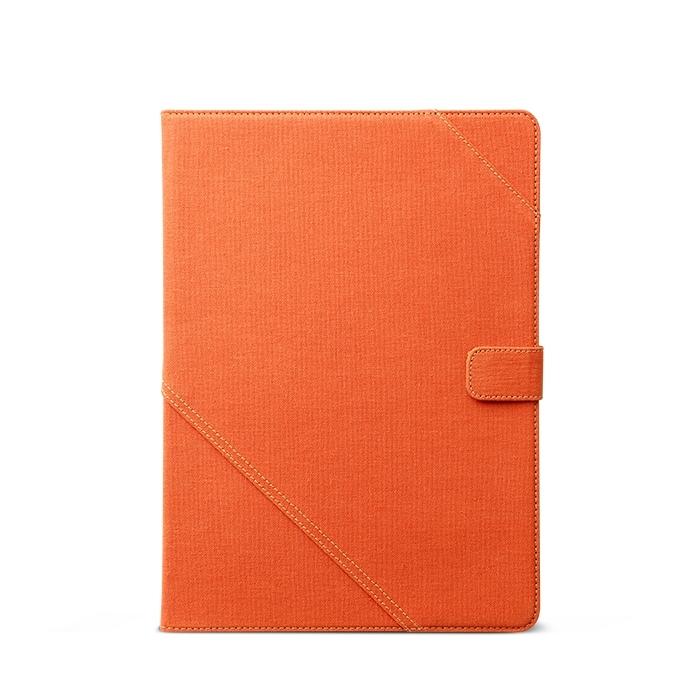 Текстилен (брезент) калъф и поставка за Samsung Galaxy Tab 10.1 (3) - Zenus Cambridge Diary (оранжев) | JAR Computers Текстилен (брезент) калъф и поставка за Samsung Galaxy Tab 10.1 (3) - Zenus Cambridge Diary (оранжев)
