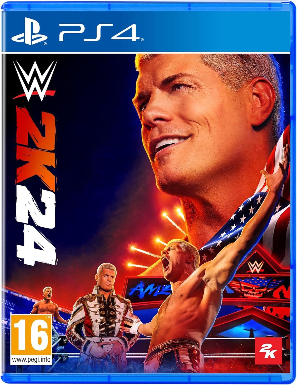 WWE 2K24 - Standard Edition (PS4) | JAR Computers WWE 2K24 - Standard Edition (PS4)