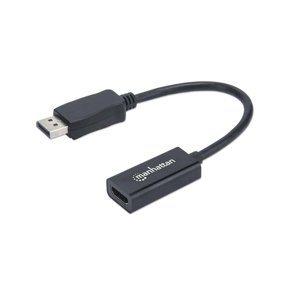 Адаптер Manhattan, DisplayPort Male към HDMI Female | JAR Computers Адаптер Manhattan, DisplayPort Male към HDMI Female
