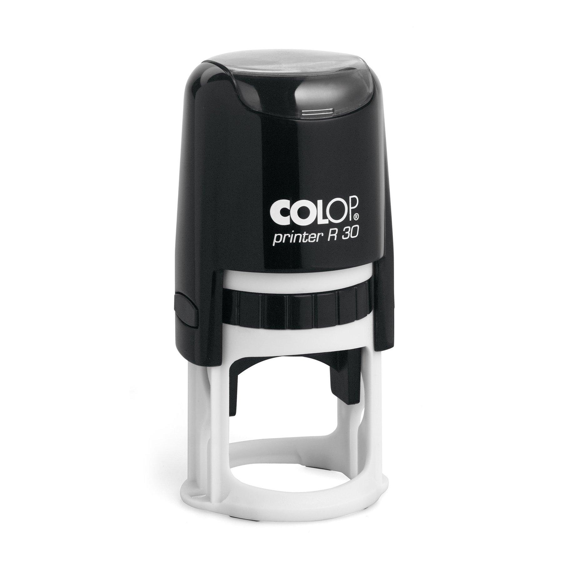Colop Печат Printer R 30, кръгъл, 30 mm, черен | JAR Computers Colop Печат Printer R 30, кръгъл, 30 mm, черен