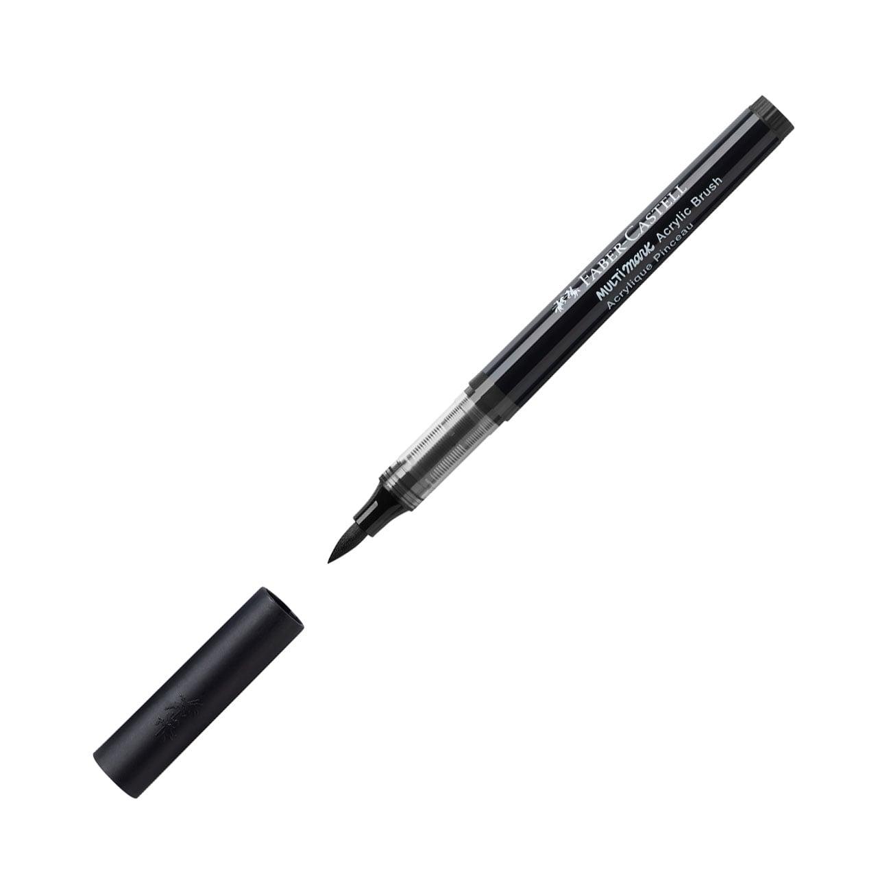 Faber-Castell Маркер-четка Multimark, акрилен, черен