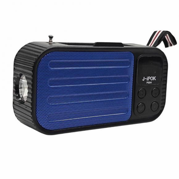 HOME SP P054 Solar/Torch/Bluetooth/USB/micro SD/FM Blue