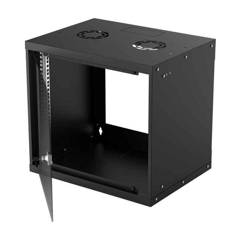 INTELLINET 714174 :: Комуникационен шкаф 19" Basic Line Flat pack 9U, D=400, черен | JAR Computers INTELLINET 714174 :: Комуникационен шкаф 19" Basic Line Flat pack 9U, D=400, черен