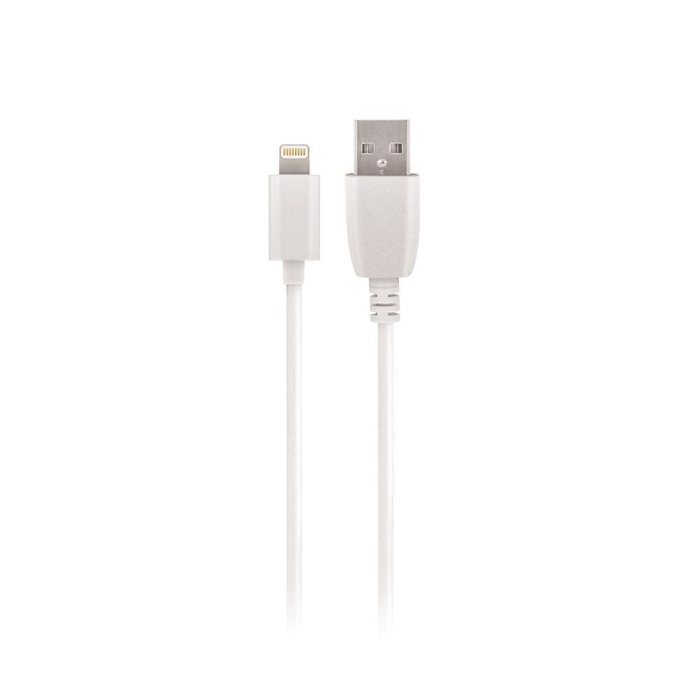 Кабел Maxlife USB - Lightning 1,0m 2A бял | JAR Computers Кабел Maxlife USB - Lightning 1,0m 2A бял