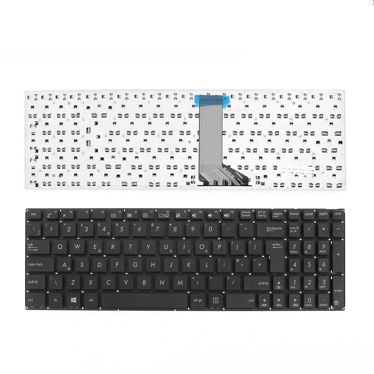 Клавиатура за лаптоп Asus X551 X551CA X551MA X553 F551CA F555 R512CA R512MA Черна Без Рамка (Голям Ентър) / Black Without Frame UK | JAR Computers Клавиатура за лаптоп Asus X551 X551CA X551MA X553 F551CA F555 R512CA R512MA Черна Без Рамка (Голям Ентър) / Black Without Frame UK