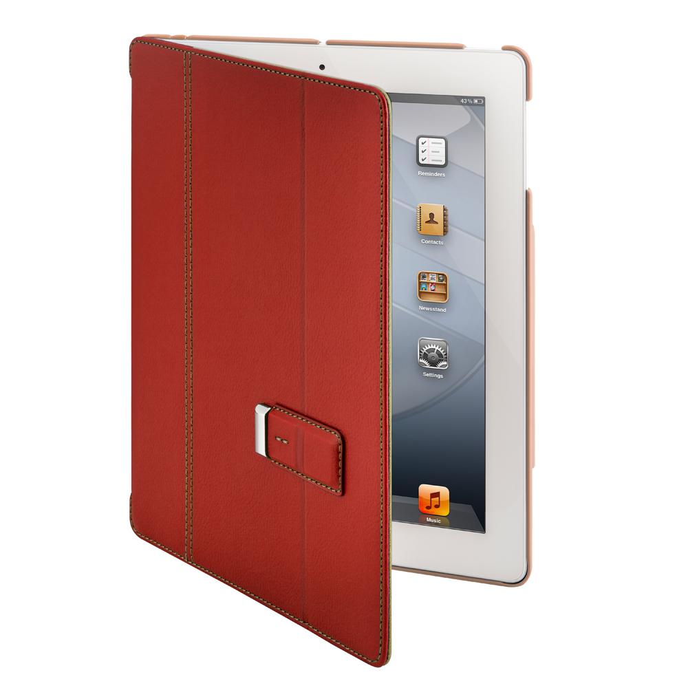 Луксозен кожен калъф за iPad 4, iPad 3, iPad 2 - SwitchEasy Pelle Swarovski (червен) | JAR Computers Луксозен кожен калъф за iPad 4, iPad 3, iPad 2 - SwitchEasy Pelle Swarovski (червен)