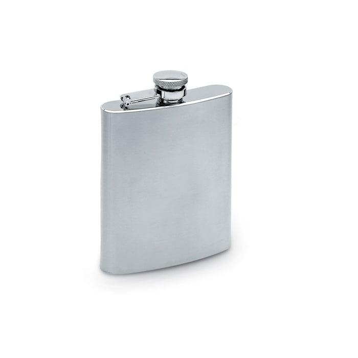 More Than Gifts Шише Slimmy, плоско, 175 ml, сребристо | JAR Computers More Than Gifts Шише Slimmy, плоско, 175 ml, сребристо