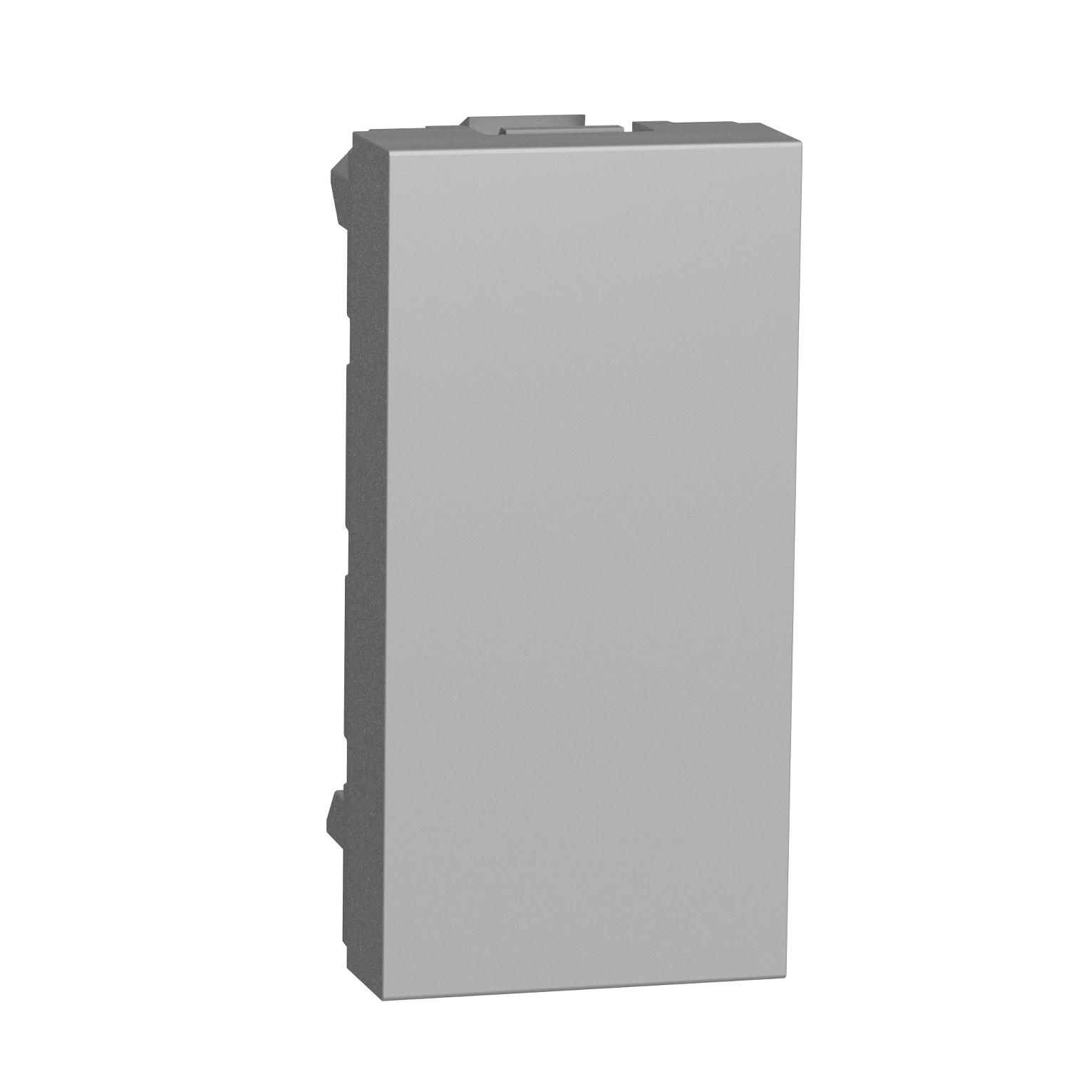 Празен модул, 1M, алуминий - SCHNEIDER ELECTRIC New Unica NU986530 | JAR Computers Празен модул, 1M, алуминий - SCHNEIDER ELECTRIC New Unica NU986530
