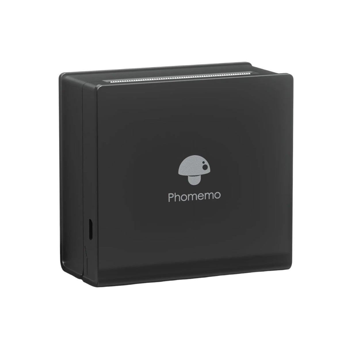 Принтер Phomemo M02-BK, преносим, мини, без мастило, максимална широчина на етикета 53 mm, черен
