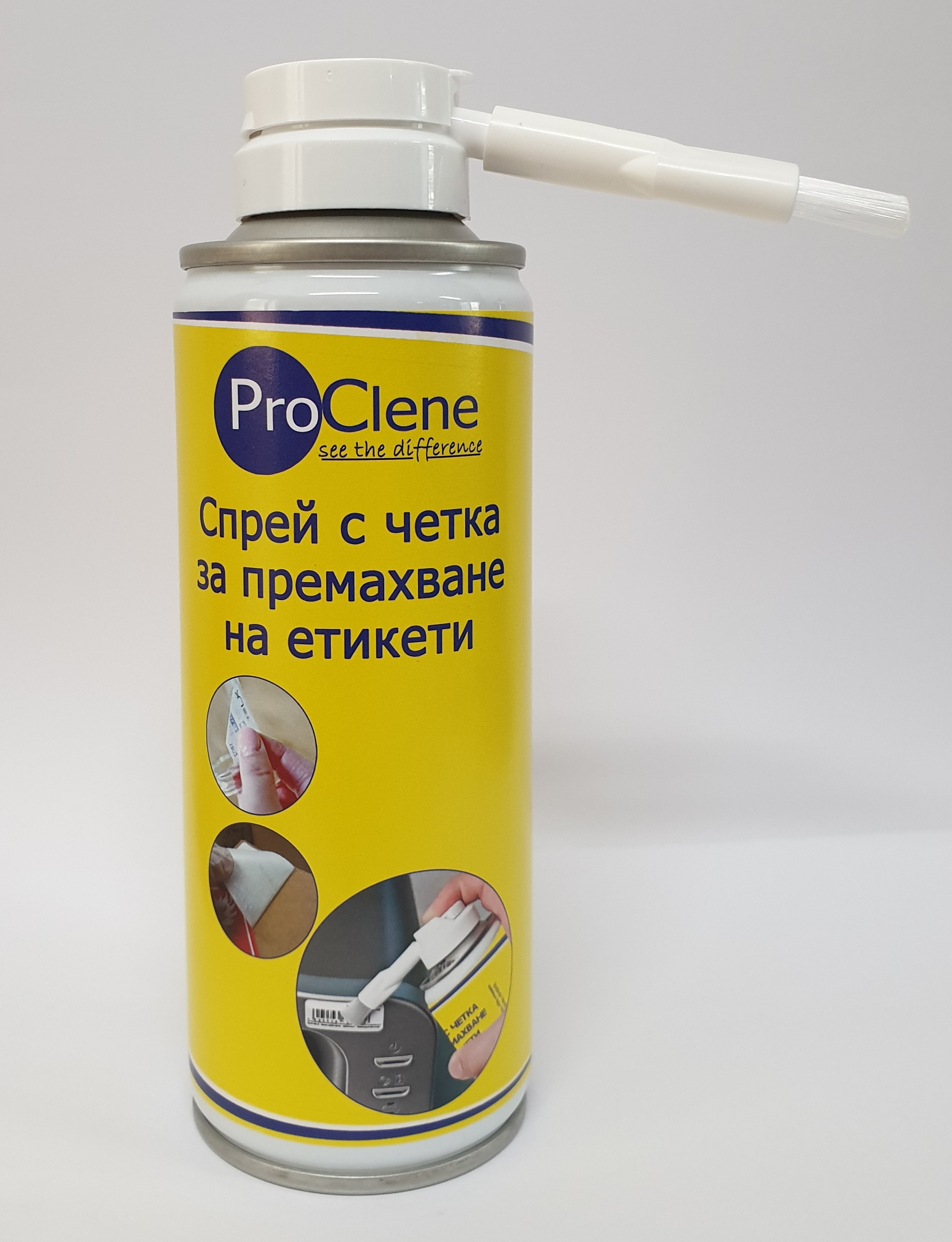 ProClene Спрей с четка за премахване на етикети LCL200 | JAR Computers ProClene Спрей с четка за премахване на етикети LCL200