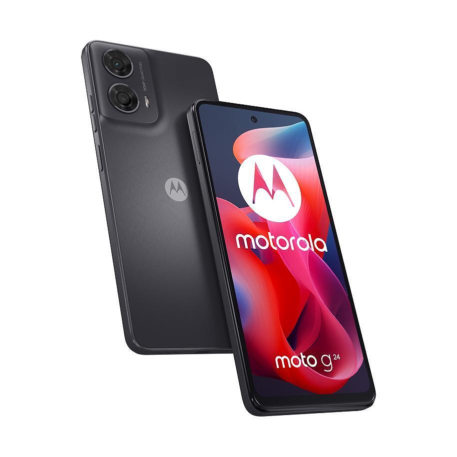 Смартфон Motorola G24 8 GB 128 GB, Черен
