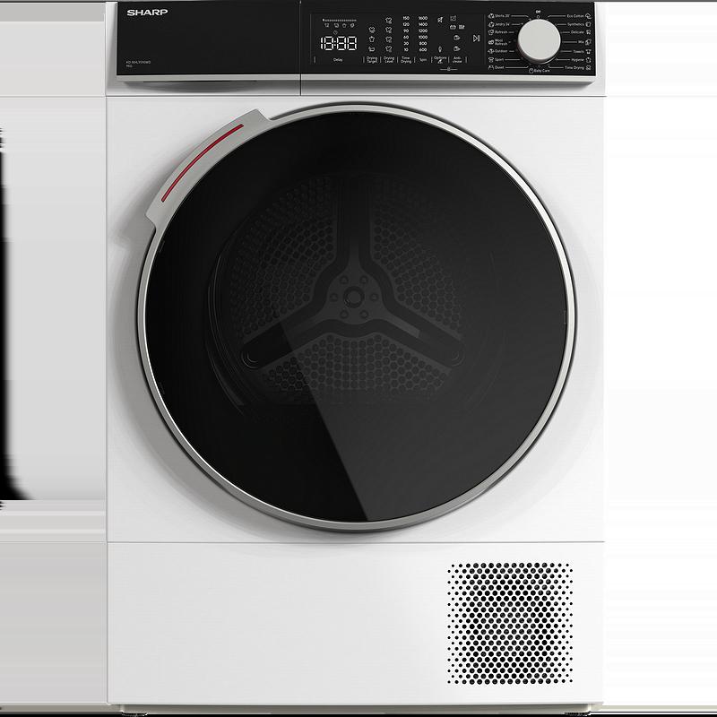 Сушилня Sharp KD-NHL9S9GWD , 9 kg, D , Бял