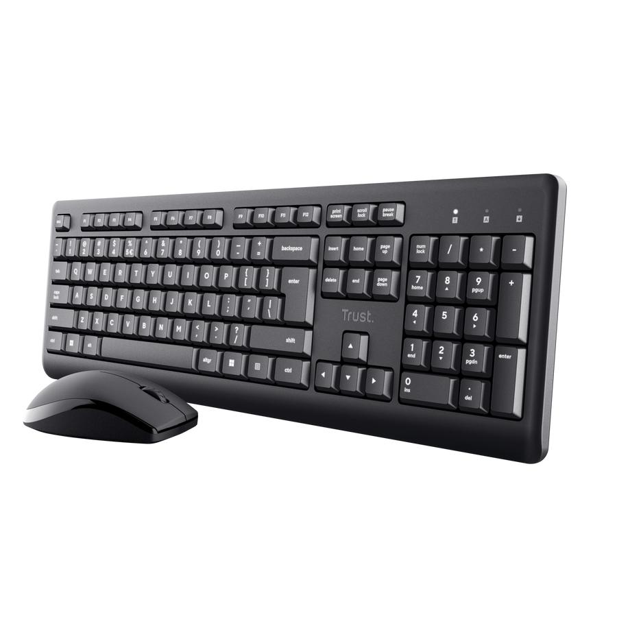 TRUST Primo Wireless Deskset US | JAR Computers TRUST Primo Wireless Deskset US