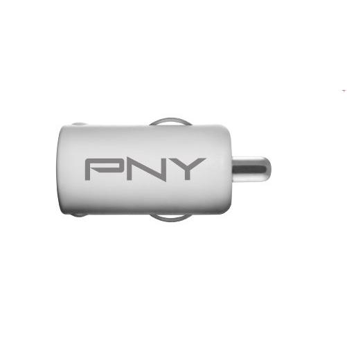 Зарядно за кола за iPad, iPhone и iPod и мобилни устройства - PNY Rapid USB Car Charger 2.1A (бял) | JAR Computers Зарядно за кола за iPad, iPhone и iPod и мобилни устройства - PNY Rapid USB Car Charger 2.1A (бял)