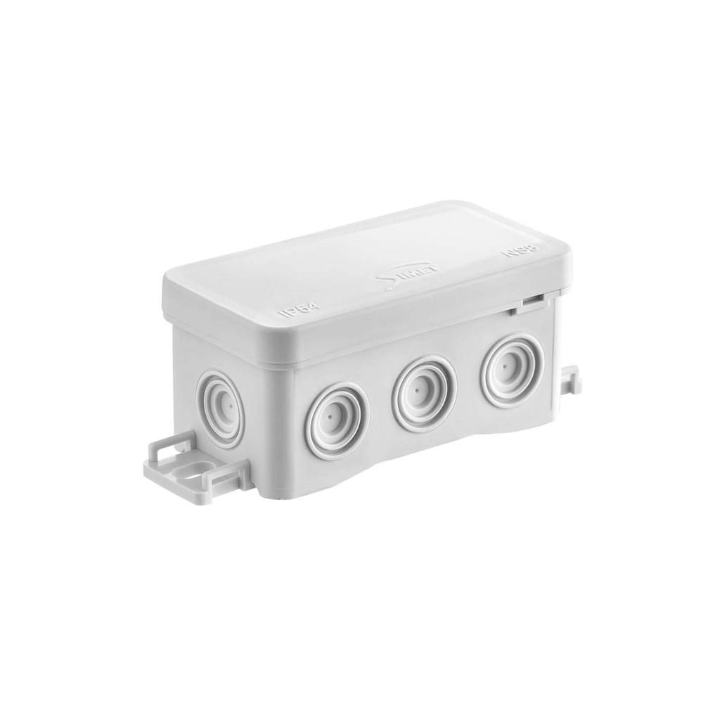 35357102 Компактна разклонителна кутия NS8, ОМ, 85x45x40 мм, IP54, grey, Simet | JAR Computers 35357102 Компактна разклонителна кутия NS8, ОМ, 85x45x40 мм, IP54, grey, Simet