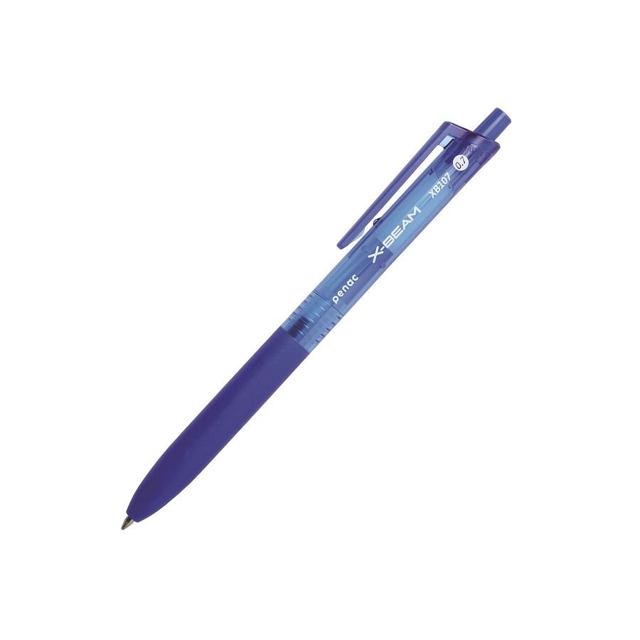 Автоматична химикалка Penac X-BEAM XB107, с грип, 0.7 мм, синя | JAR Computers Автоматична химикалка Penac X-BEAM XB107, с грип, 0.7 мм, синя