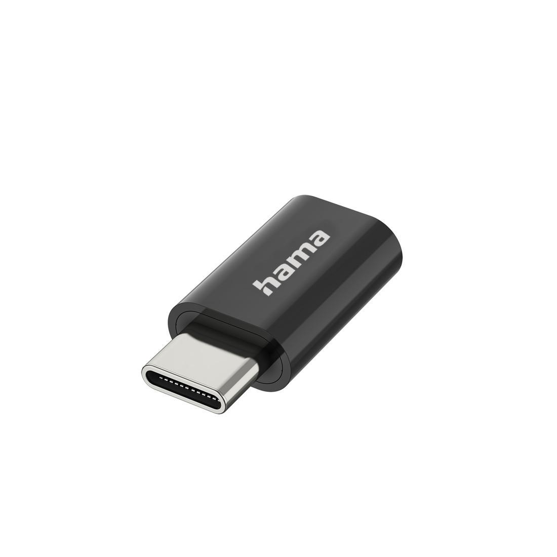 HAMA Адаптер, Micro-USB - USB-C, USB 2.0, OTG, 480 Mbit/s | JAR Computers HAMA Адаптер, Micro-USB - USB-C, USB 2.0, OTG, 480 Mbit/s
