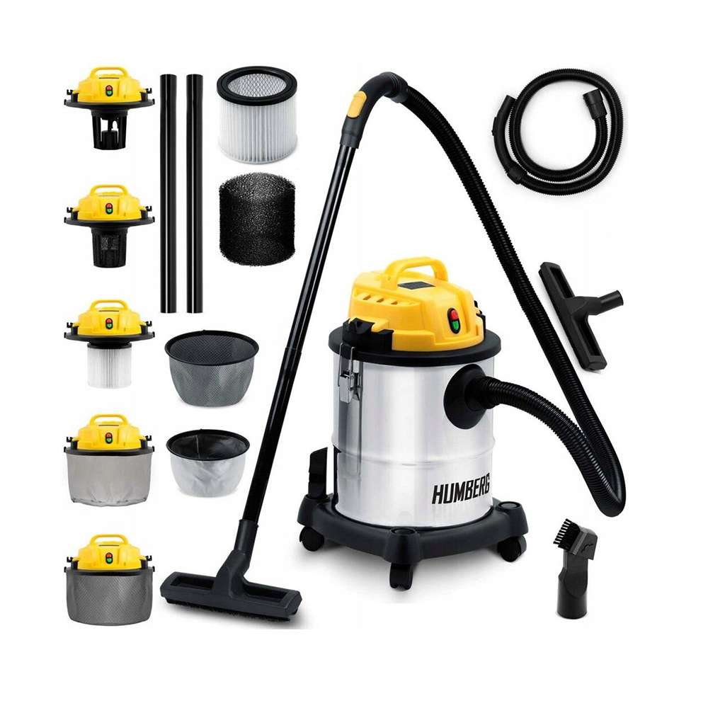 Humberg Ash Vacuum Cleaner 1200W with 20lt Bucket (HM-401) (HUMHM-401)