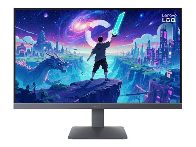 LENOVO LOQ 27Q-10 LED monitor 27inch 2560x1440 QHD 180Hz IPS 300cd/m2 1000:1 HDR10 0.5ms 2xHDMI DisplayPort lunar grey