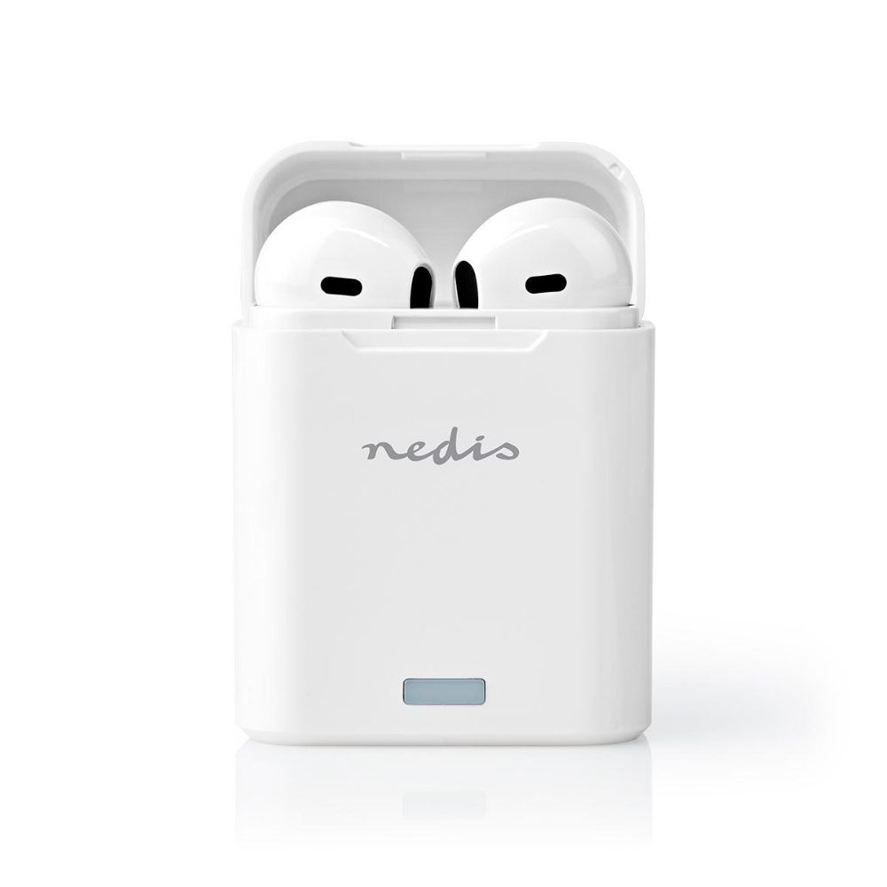 Nedis Earbud Bluetooth Handsfree Λευκό (HPBT3052WT) (NEDHPBT3052WT) | JAR Computers Nedis Earbud Bluetooth Handsfree Λευκό (HPBT3052WT) (NEDHPBT3052WT)