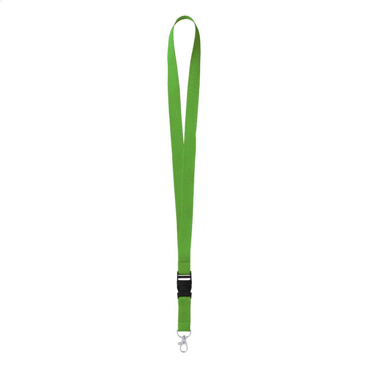 Office 1 Лента за бадж, с подвижна катарама и карабинер, 20 x 550 mm, зелена | JAR Computers Office 1 Лента за бадж, с подвижна катарама и карабинер, 20 x 550 mm, зелена