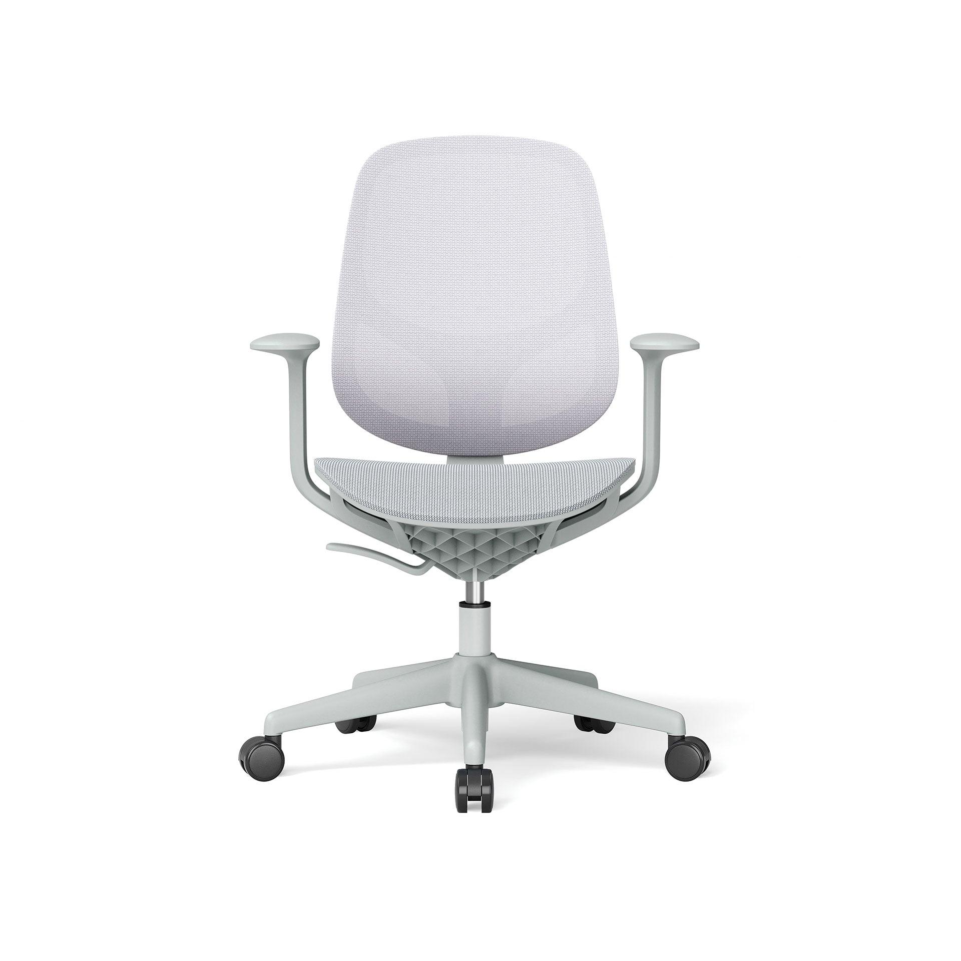 Офис стол RFG Cherry W, меш, до 120 kg, сив