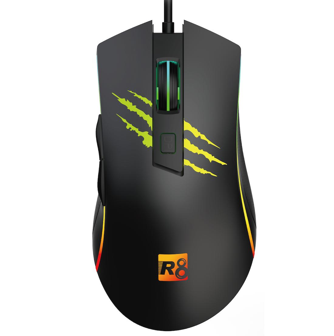 Оптична мишка R8 G204 USB 6D Gaming RGB