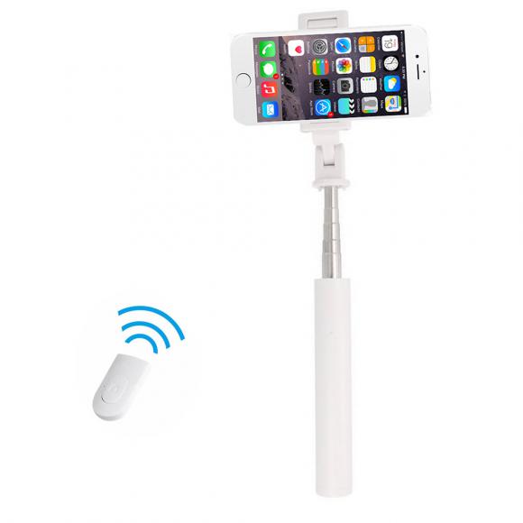 SELFIE STICK K11 Bluetooth White | JAR Computers SELFIE STICK K11 Bluetooth White