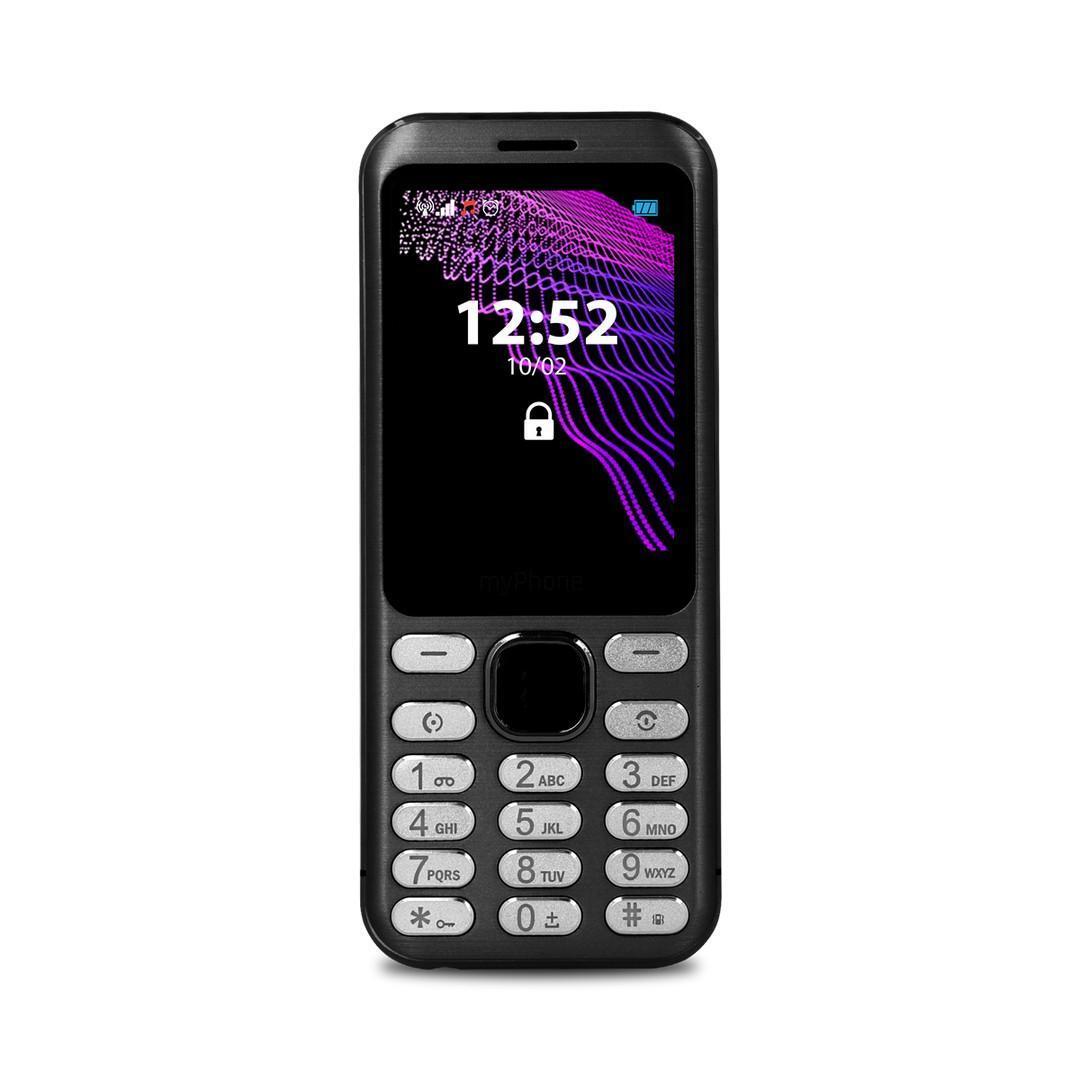 Телефон за възрастни myPhone Maestro+, черен цвят | JAR Computers Телефон за възрастни myPhone Maestro+, черен цвят
