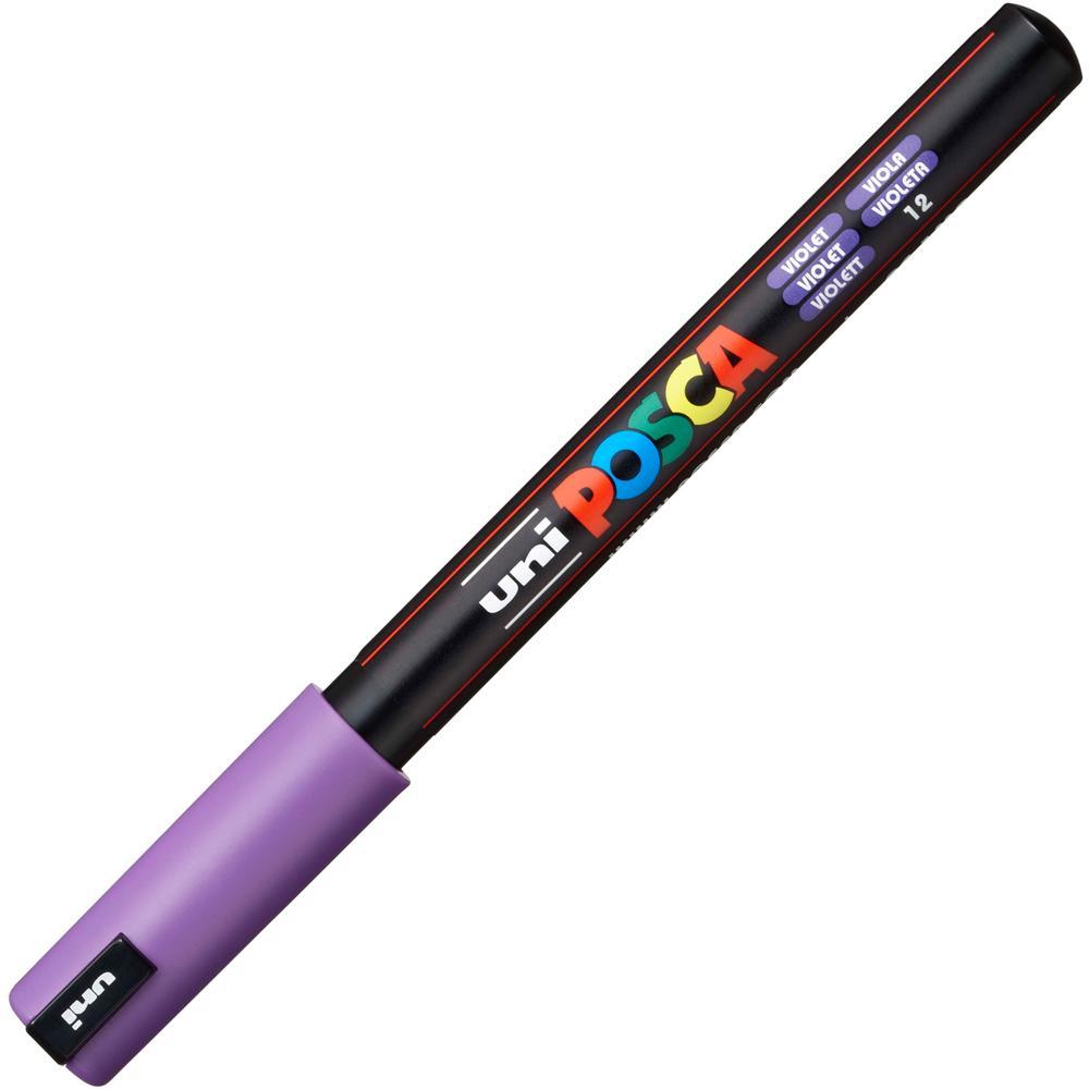Uni-Ball Markers Posca Pc-1Mr Extra Fine Violet (PC1MREXFVL) (UNIPC1MREXFVL)