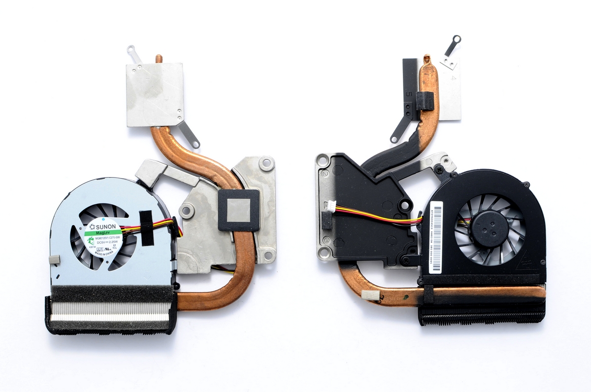Вентилатор за лаптоп (CPU Fan) + HeatSink Lenovo IdeaPad G505 (За AMD с допълнително видео)