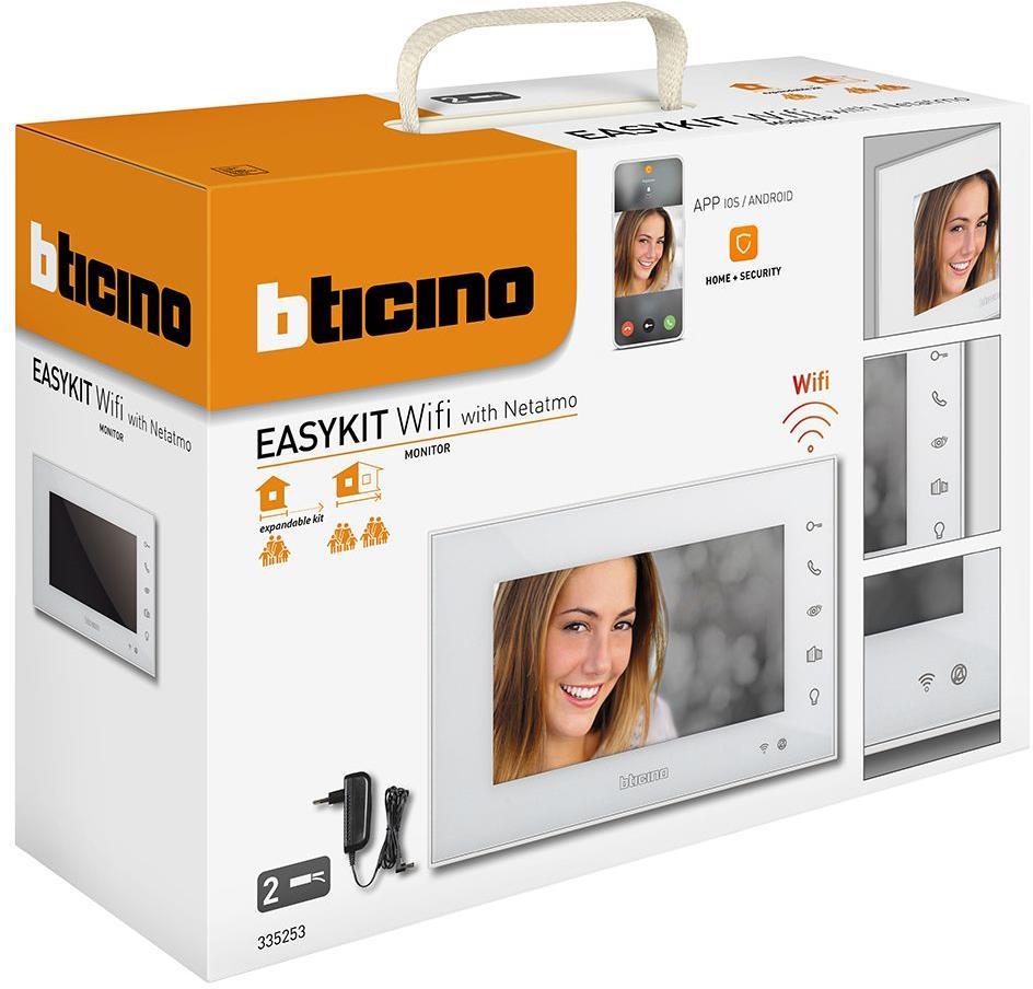 Видео дисплей Easy 7" Wi-Fi бял Bticino | JAR Computers Видео дисплей Easy 7" Wi-Fi бял Bticino