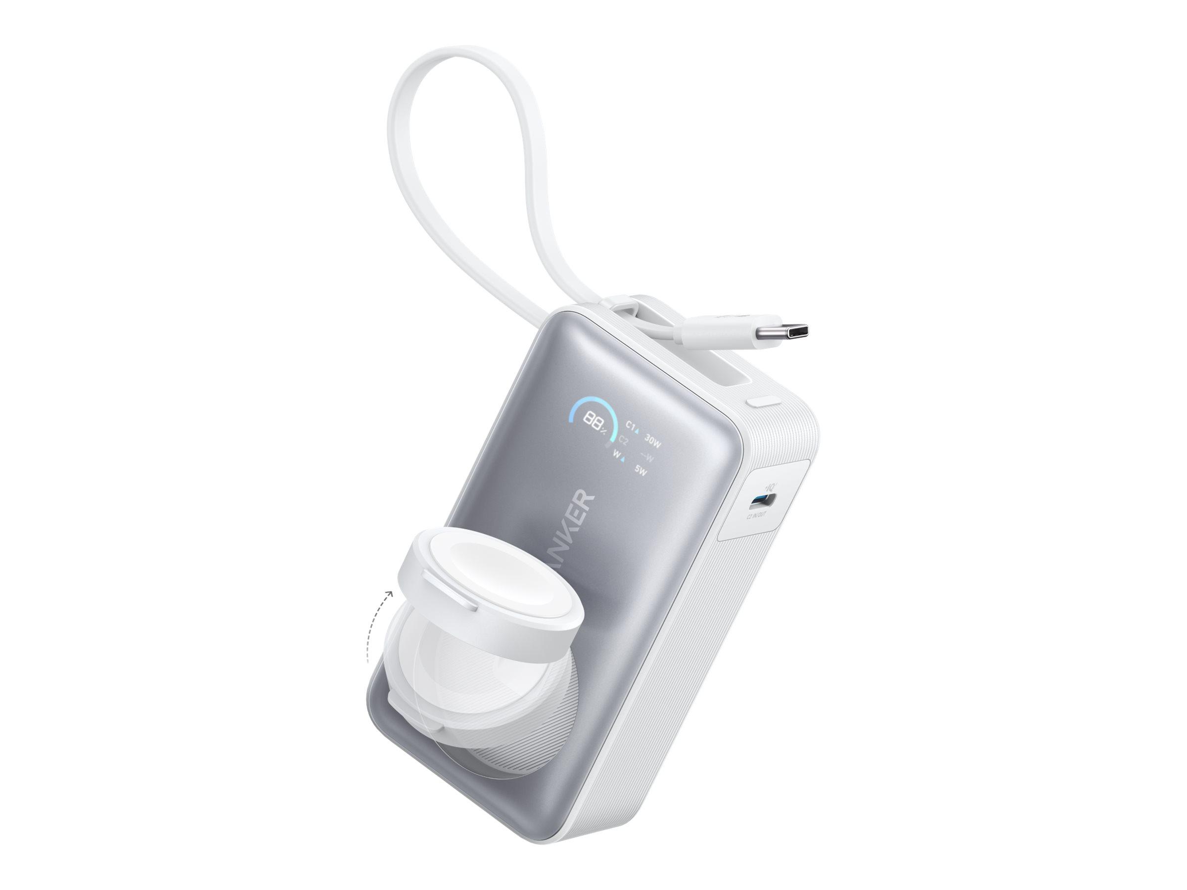 Anker MagGo - Powerbank - 10000 mAh - 35 Watt (24 pin USB-C) - wei | JAR Computers Anker MagGo - Powerbank - 10000 mAh - 35 Watt (24 pin USB-C) - wei