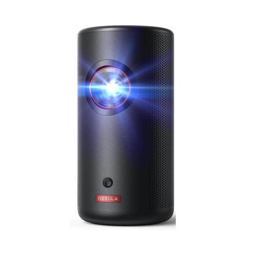 Безжичен портативен проектор за мобилнни устройства (черен) - Anker Nebula Capsule 3 Laser Portable Projector | JAR Computers Безжичен портативен проектор за мобилнни устройства (черен) - Anker Nebula Capsule 3 Laser Portable Projector