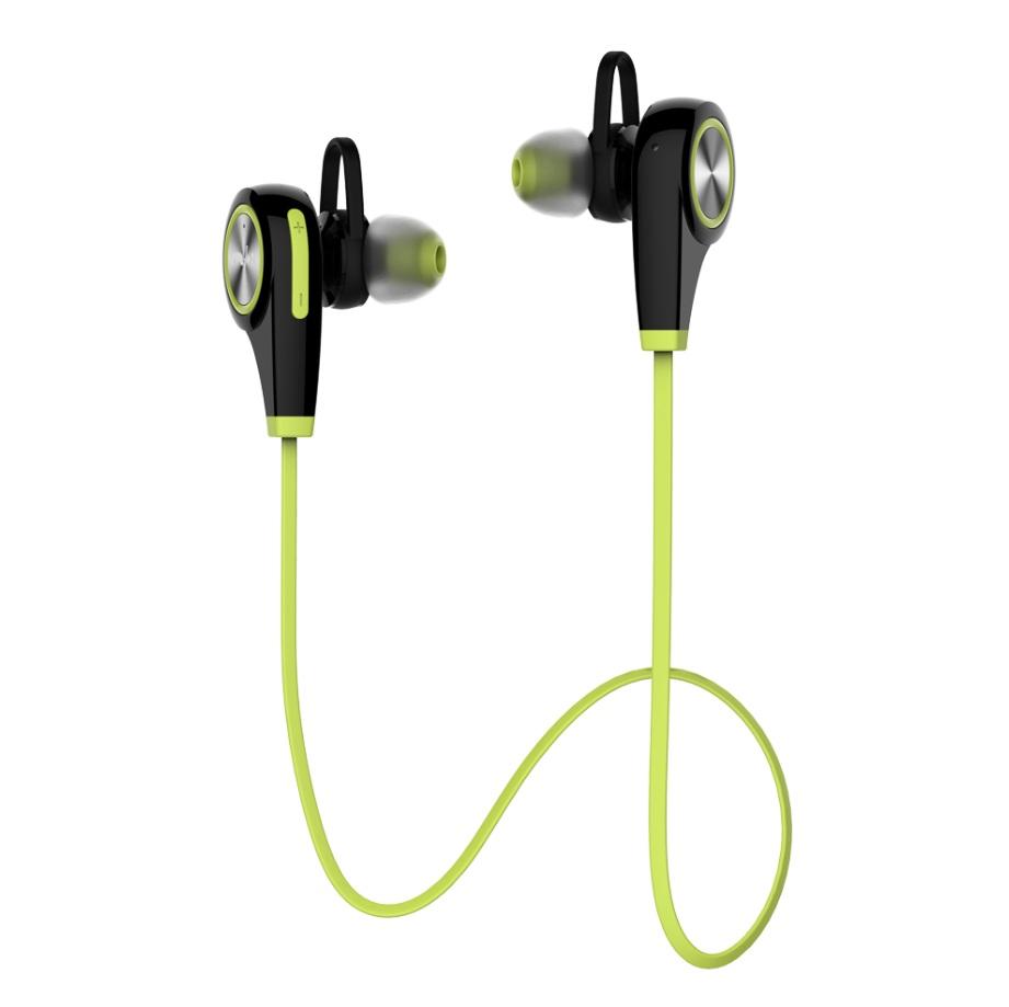Безжични спортни блутут слушалки за мобилни устройства - Devia Swift Sport Bluetooth 4.1 Headset (черен-зелен) | JAR Computers Безжични спортни блутут слушалки за мобилни устройства - Devia Swift Sport Bluetooth 4.1 Headset (черен-зелен)