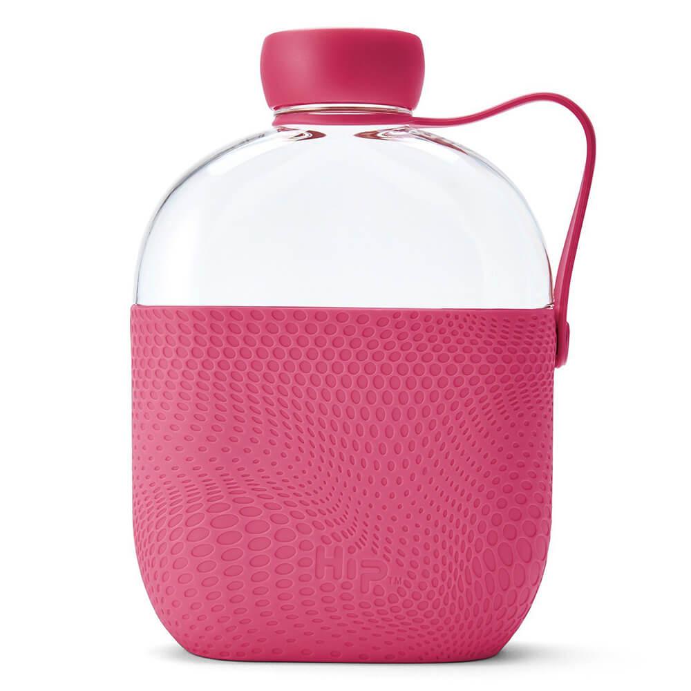 Безвредна устойчива бутилка за вода 650 мл. (розов) - Hip Bottle | JAR Computers Безвредна устойчива бутилка за вода 650 мл. (розов) - Hip Bottle