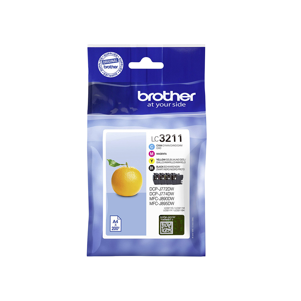 DCP-J 572 DW/MFC-J 491 DW/497 DW890 DW MULTIPACK (BRO-LC-3211VP)