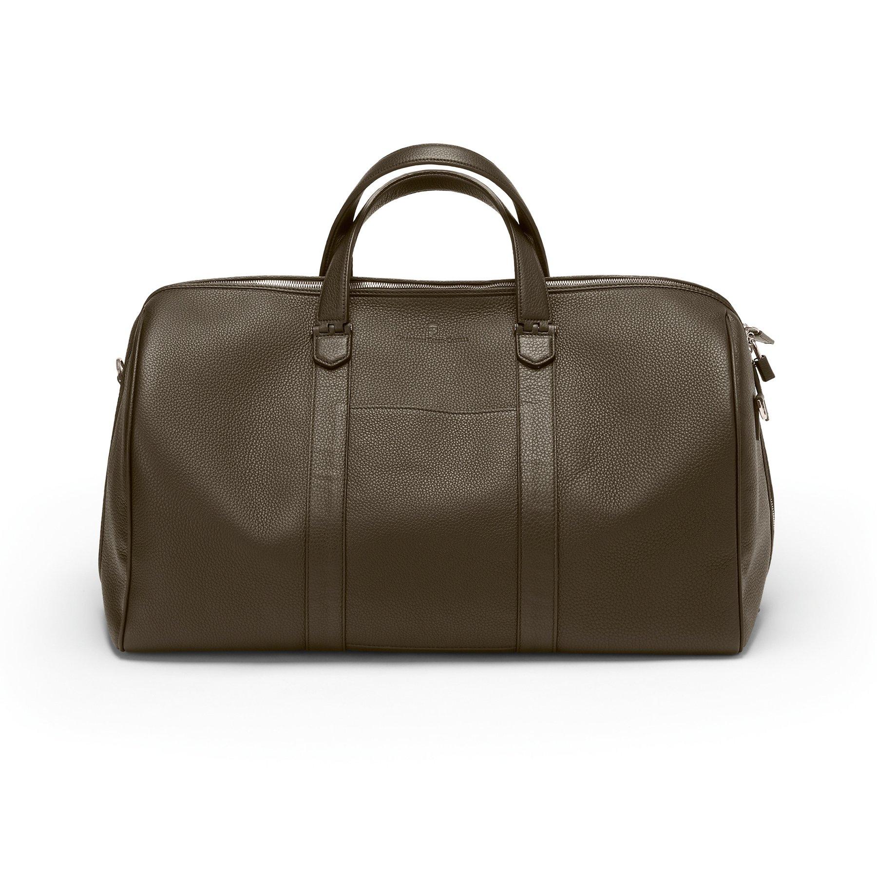Graf von Faber-Castell Чанта за пътуване Weekender, кожена, тъмнокафява | JAR Computers Graf von Faber-Castell Чанта за пътуване Weekender, кожена, тъмнокафява