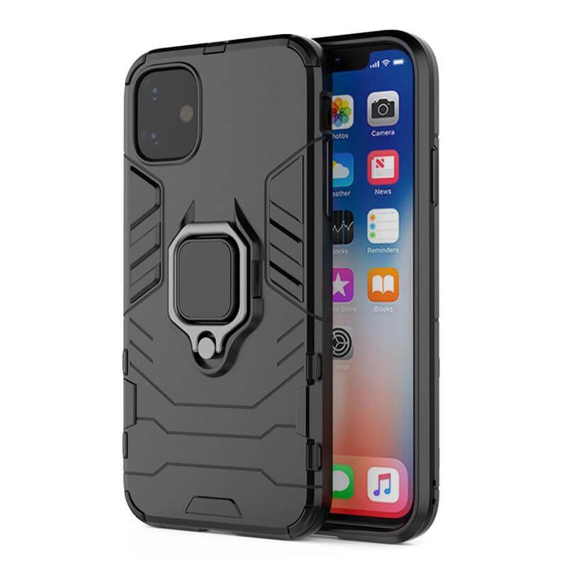Хибриден удароустойчив кейс с пръстен против изпускане за Samsung Galaxy M21 - Ring Armor Case (черен) | JAR Computers Хибриден удароустойчив кейс с пръстен против изпускане за Samsung Galaxy M21 - Ring Armor Case (черен)