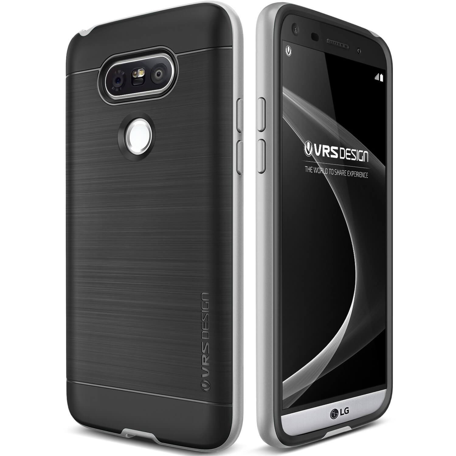 Хибриден удароустойчив кейс за LG G5 - Verus High Pro Shield Case (сребрист) | JAR Computers Хибриден удароустойчив кейс за LG G5 - Verus High Pro Shield Case (сребрист)