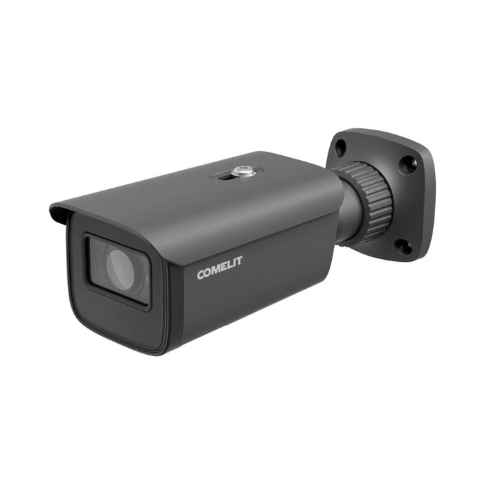 IP булет камера 4 MP, 2.8–12 mm, моторизиран обектив, сив корпус - Comelit IPBCAMA04ZCB | JAR Computers IP булет камера 4 MP, 2.8–12 mm, моторизиран обектив, сив корпус - Comelit IPBCAMA04ZCB