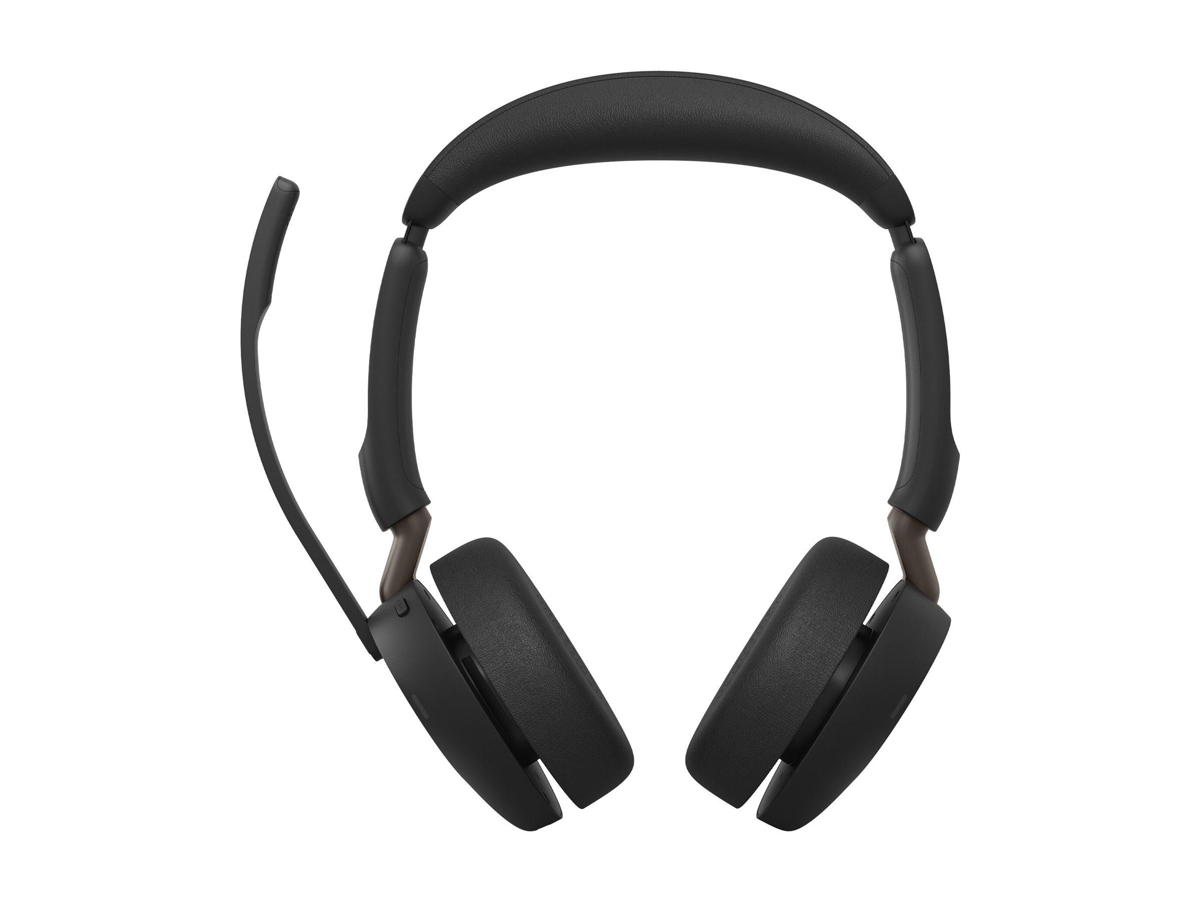 Jabra Evolve3 65 Stereo UC с Jabra Link 390a и зарядна стойка, ANC, черни | JAR Computers Jabra Evolve3 65 Stereo UC с Jabra Link 390a и зарядна стойка, ANC, черни