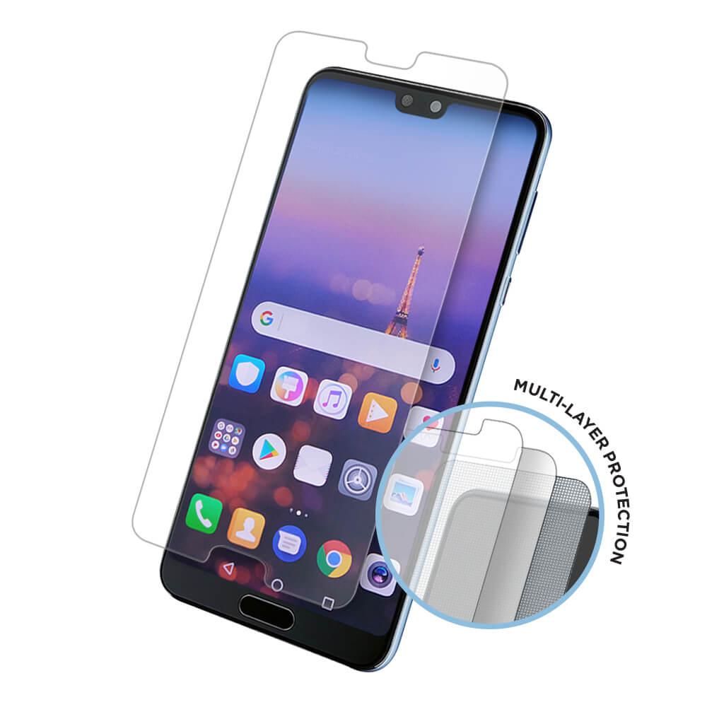 Качествено защитно покритие за дисплея на Huawei P20 - Eiger Tri Flex High Impact Film Screen Protector (два броя) | JAR Computers Качествено защитно покритие за дисплея на Huawei P20 - Eiger Tri Flex High Impact Film Screen Protector (два броя)