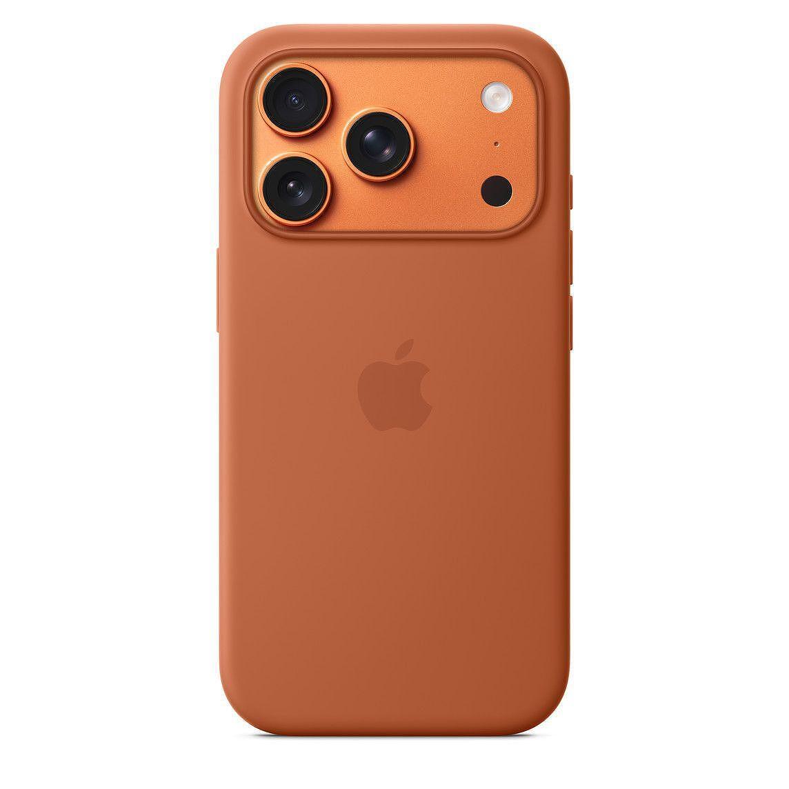 Калъф Apple iPhone 17 Pro Silicone MagSafe – Terra Cotta mgfj4