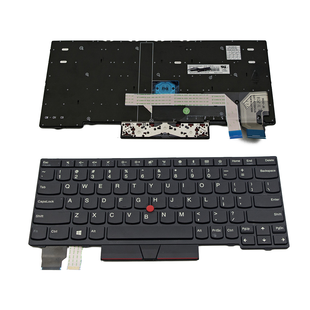 Клавиатура за лаптоп Lenovo ThinkPad X280 Черна с Черна Рамка / Black Frame Black | JAR Computers Клавиатура за лаптоп Lenovo ThinkPad X280 Черна с Черна Рамка / Black Frame Black